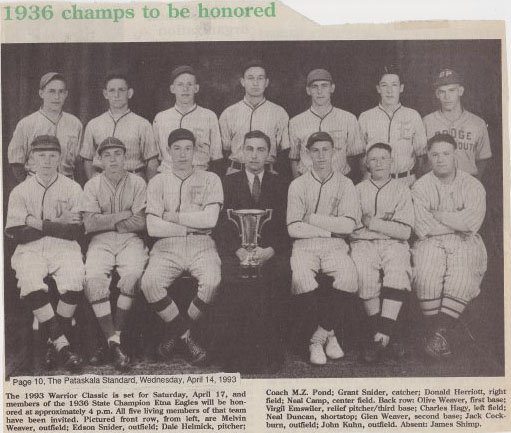 1936 Baseball champs