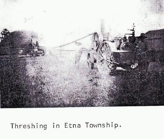 Threshing in Etna